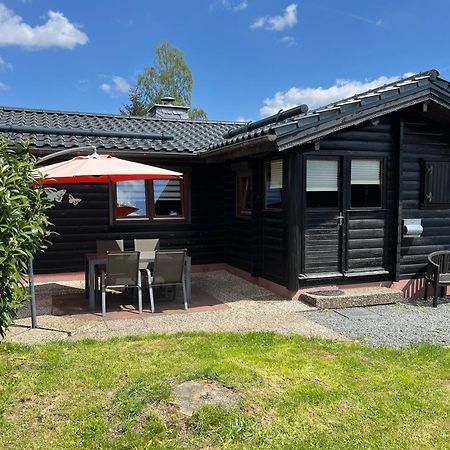 Blockhaus Ferienzauber Villa Bromskirchen Ngoại thất bức ảnh
