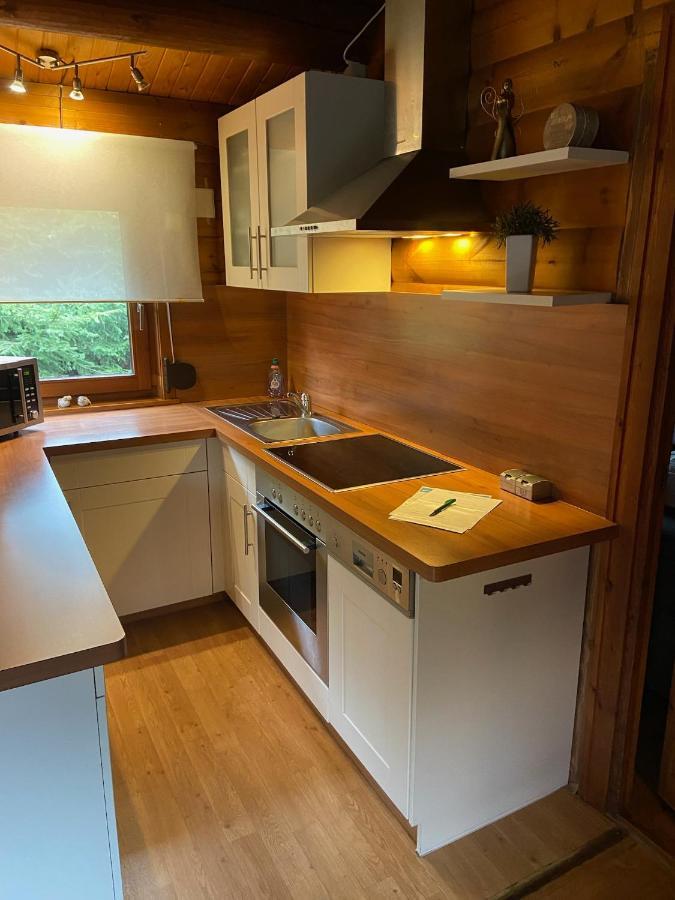 Blockhaus Ferienzauber Villa Bromskirchen Ngoại thất bức ảnh