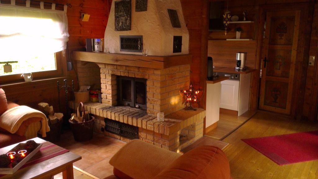 Blockhaus Ferienzauber Villa Bromskirchen Ngoại thất bức ảnh